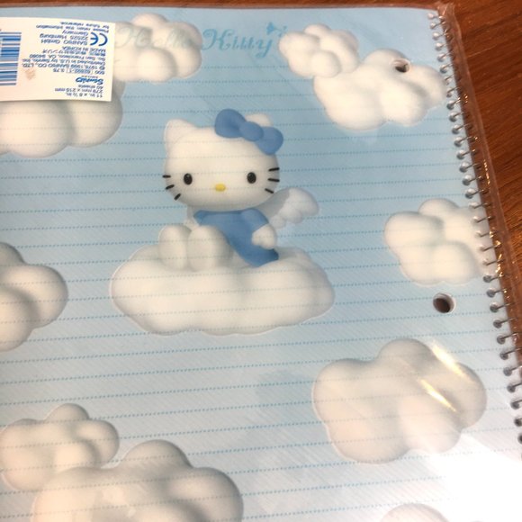 SANRIO Hello Kitty Wirebound Notebook NWT VTG - Picture 6 of 12